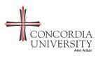 Concordia University Ann Arbor logo