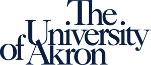 The University of Akron logo