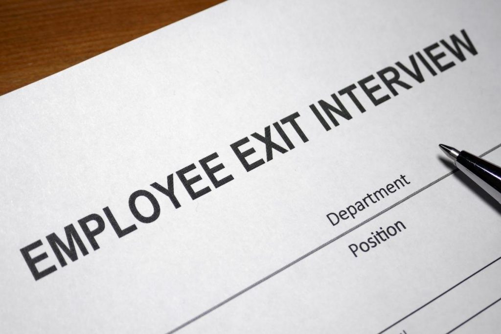 employee exit interview
