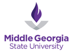 Middle Georgia State University logo